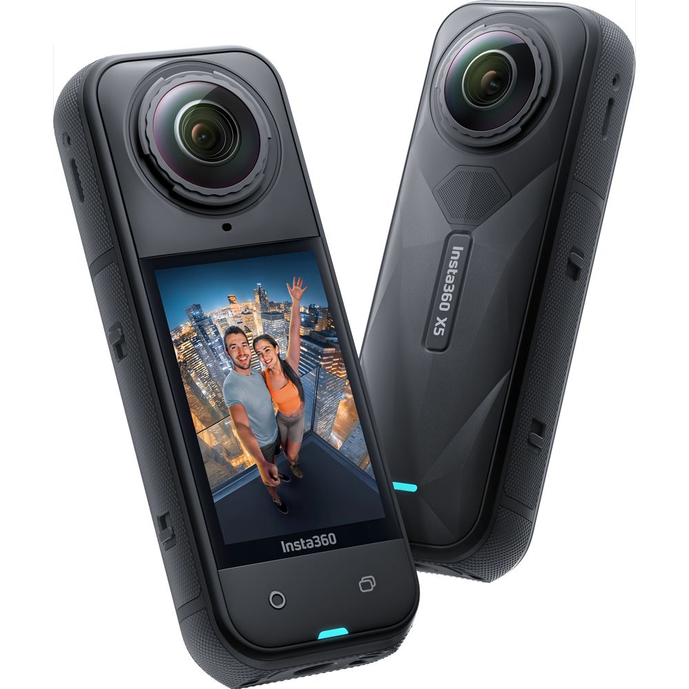 Insta360 X5 360 Action Camera - Black