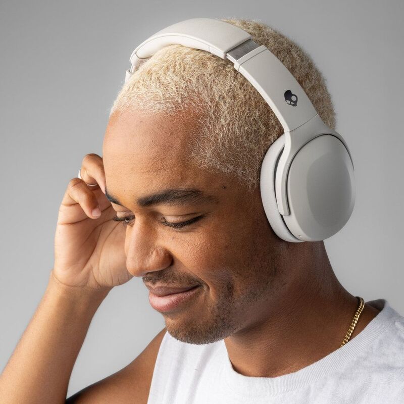 Skullcandy Crusher 540 Active Wireless Over-Ear Headphones With Multi-Sensory Bass And Noise Isolation - Concrete