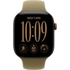 Apple Watch Series 12 GPS 46mm Dark Bronze Aluminium Case with Olive Sport Band - S/M