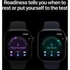 Apple Watch Series 12 GPS 46mm Dark Bronze Aluminium Case with Olive Sport Band - S/M