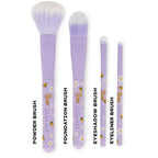 Legami Oh My Glow! - Set Of 4 Makeup Brushes - Bee